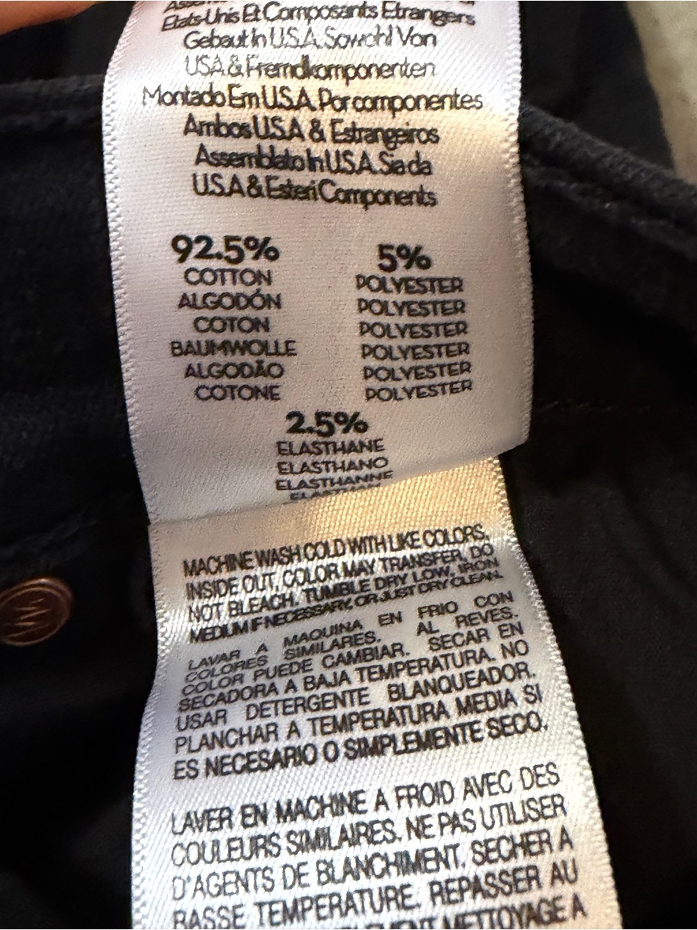 MOTHER ‘The Runaway’ High-Rise Bootcut Flare Jeans in Black - Size 29x33 - Picture 10 of 11
